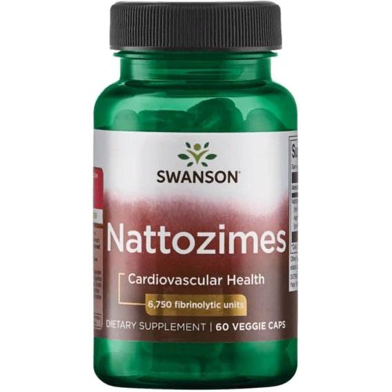 Комплекс для профилактики давления и кровообращения Swanson Nattozimes 195 мг 60 Veg Caps (SWA-02326)