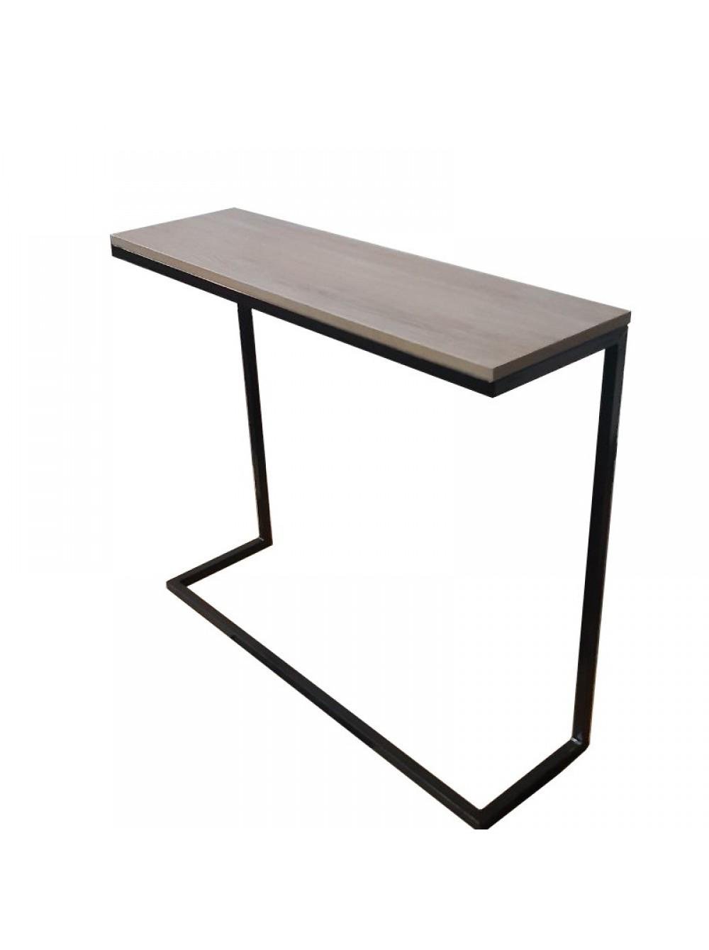 Журнальный столик приставной MSM в стиле лофт Дуб Сонома