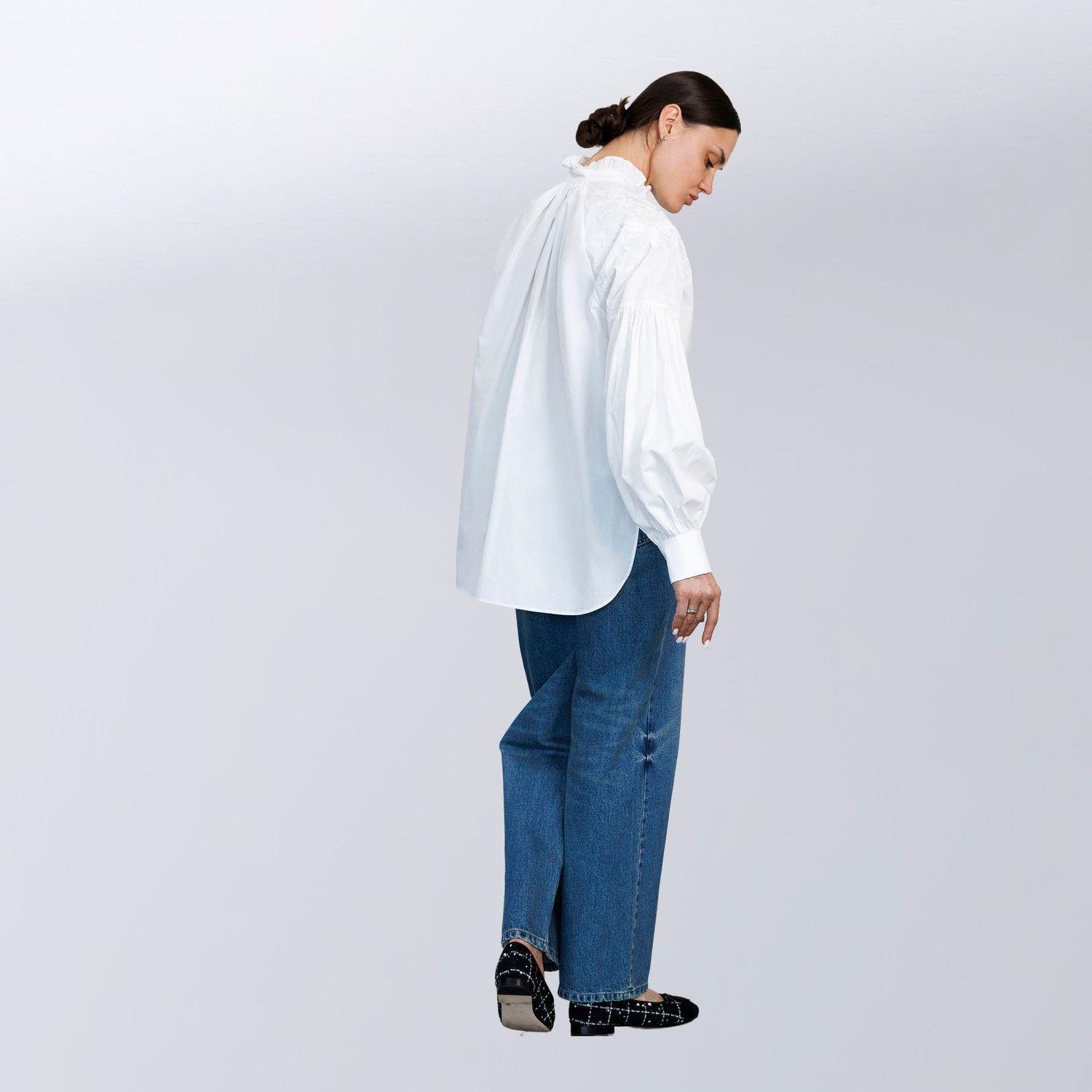 Блузка жіноча повсякденна Christian Dior M Білий (2797308091) - фото 7 Блузка жіноча повсякденна Christian Dior M Білий (2797308091) - фото 7