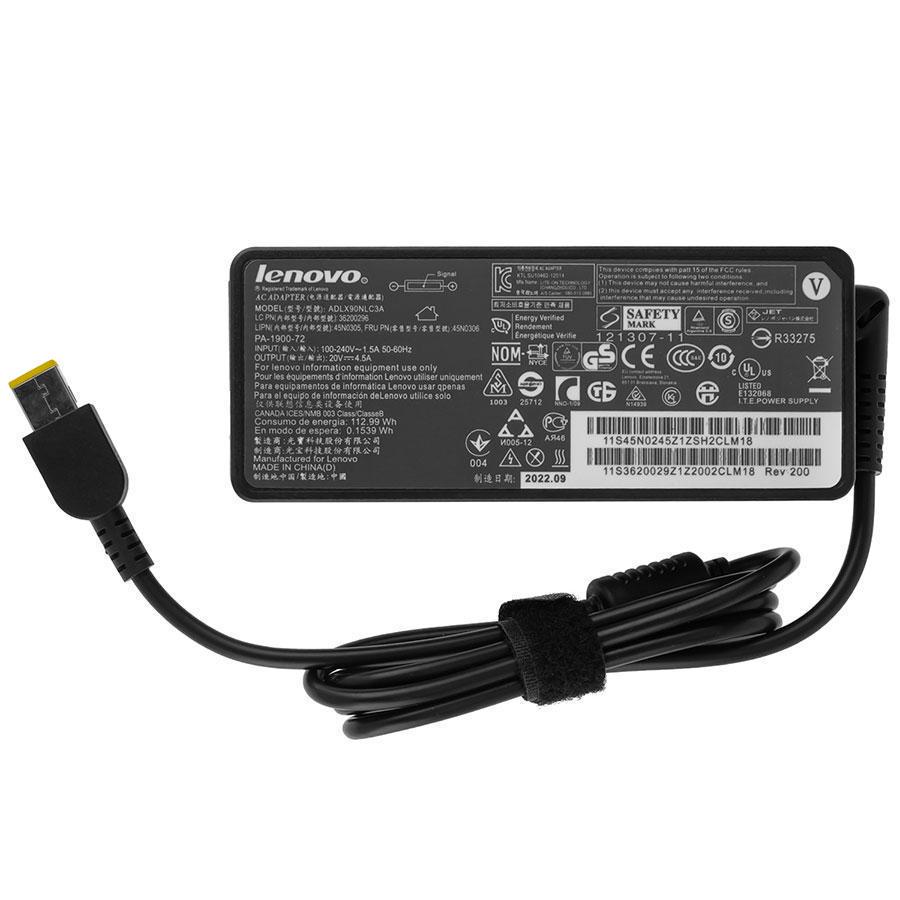 Блок питания для ноутбука Lenovo ThinkPad X230s 20V 4,5A 90W Square (20473166)