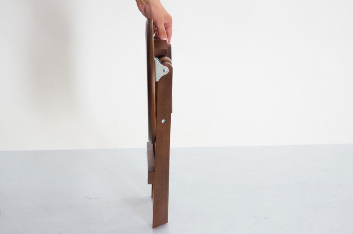 Табурет Т-69 раскладной Мікс Меблі Ножки деревянные/Мдф крышка Орех - фото 4 Табурет Т-69 раскладной Мікс Меблі Ножки деревянные/Мдф крышка Орех - фото 4