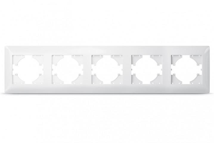 Рамка горизонтальная TITANUM Standard TF-ST-FR5H-W