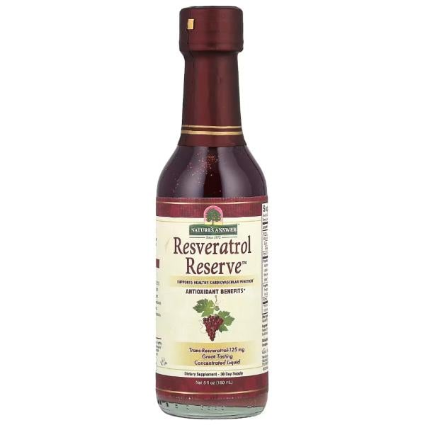Натуральная добавка Nature's Answer Resveratrol Reserve 150 мл/30 порций (23713016) Натуральная добавка Nature's Answer Resveratrol Reserve 150 мл/30 порций (23713016)