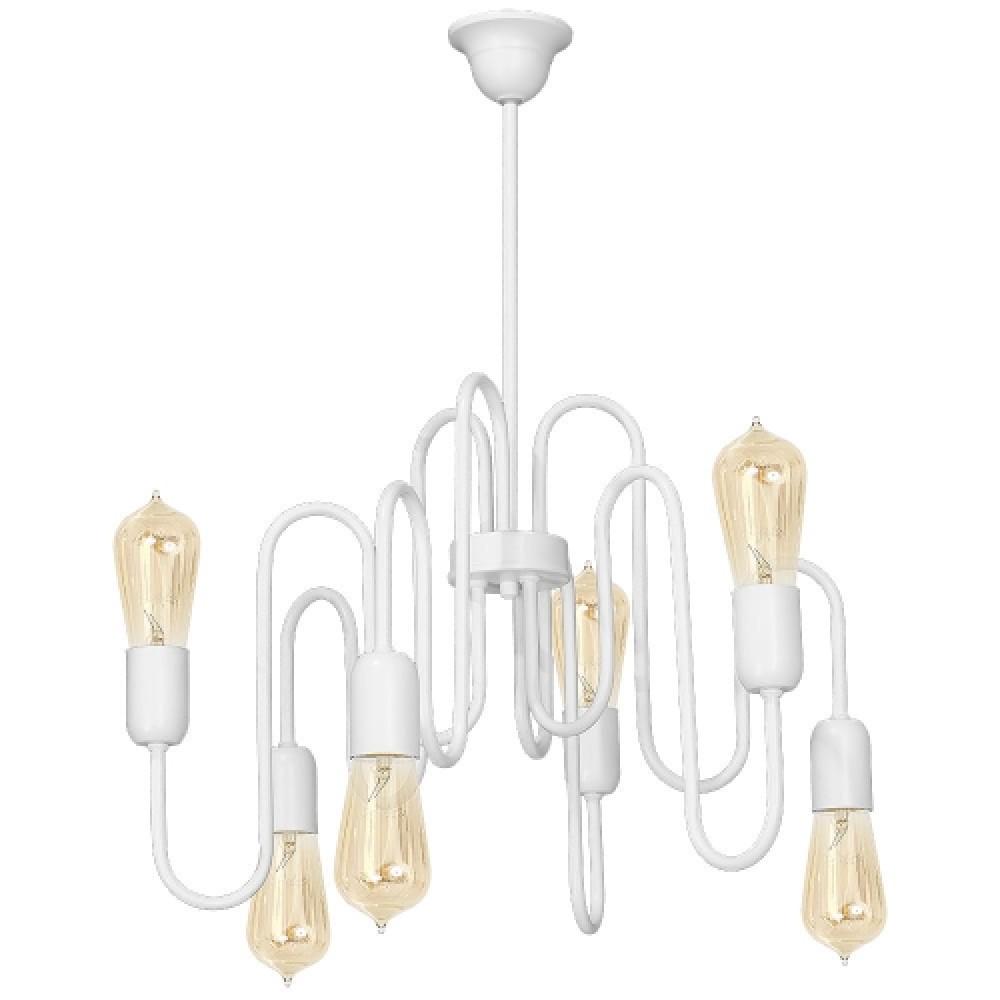 Люстра Puzo 6 White (PL-0001590 M/White)