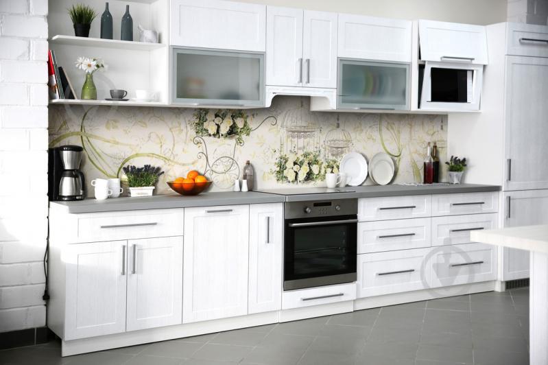 Скинали на кухню Zatarga «Винтажные розы» 600х3000 мм виниловая 3Д наклейка кухонный фартук самоклеящаяся Z180381/2