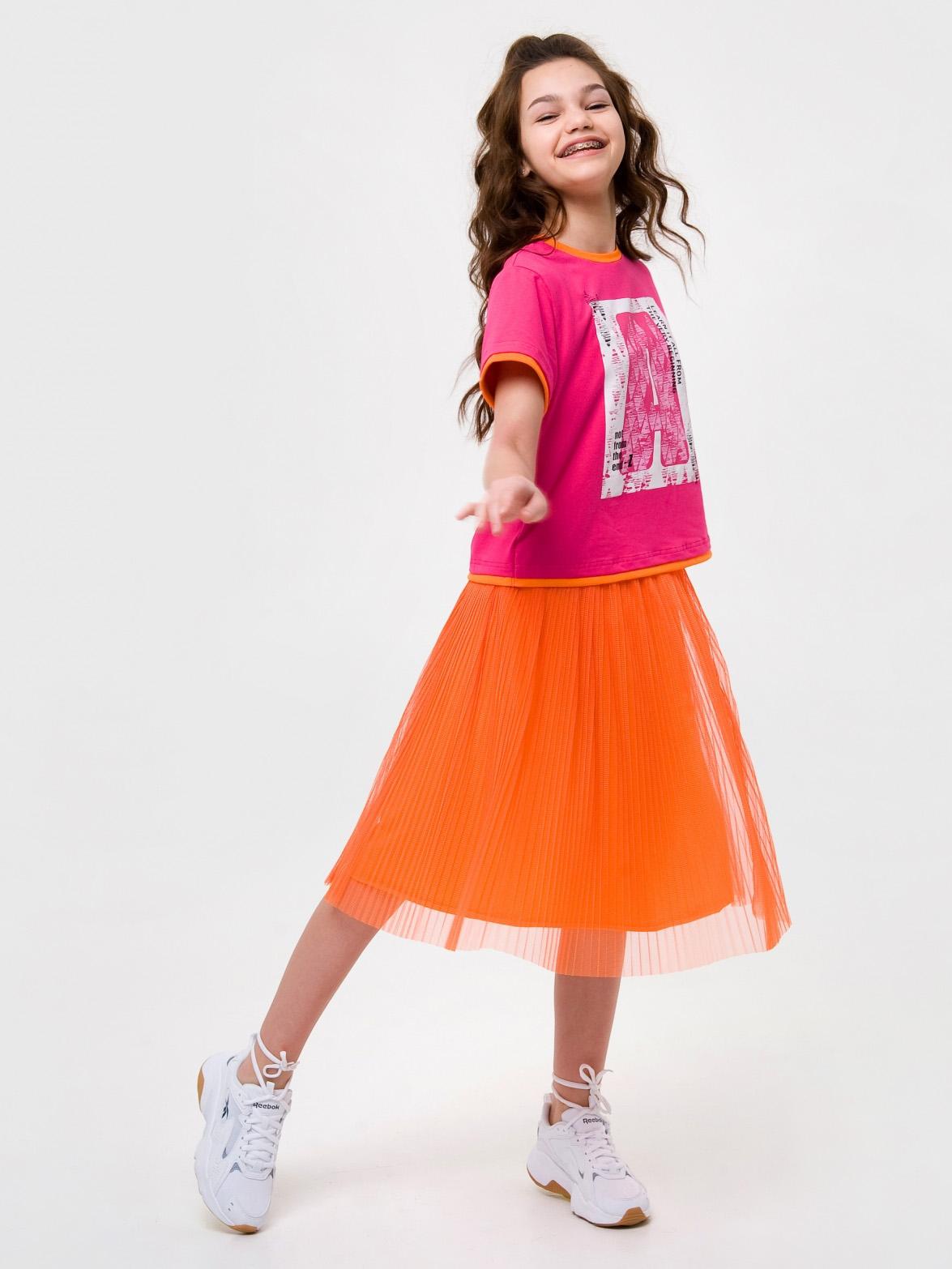 Спідниця Smil 164 см Цитрусовий 120317