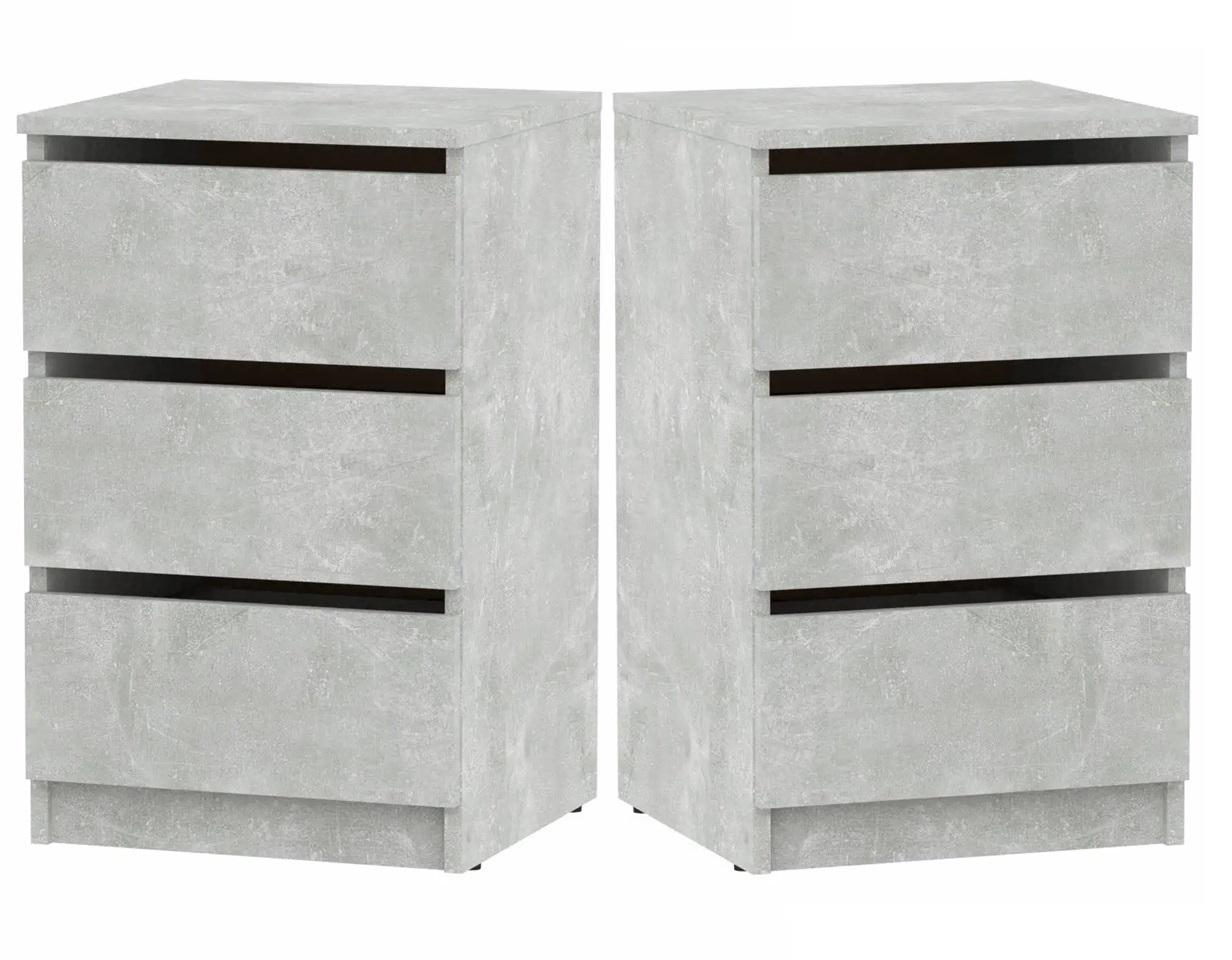 Тумба приліжкова комплект 2 шт. Компаніт ПКТ-11 Ательє світлий (26657733)