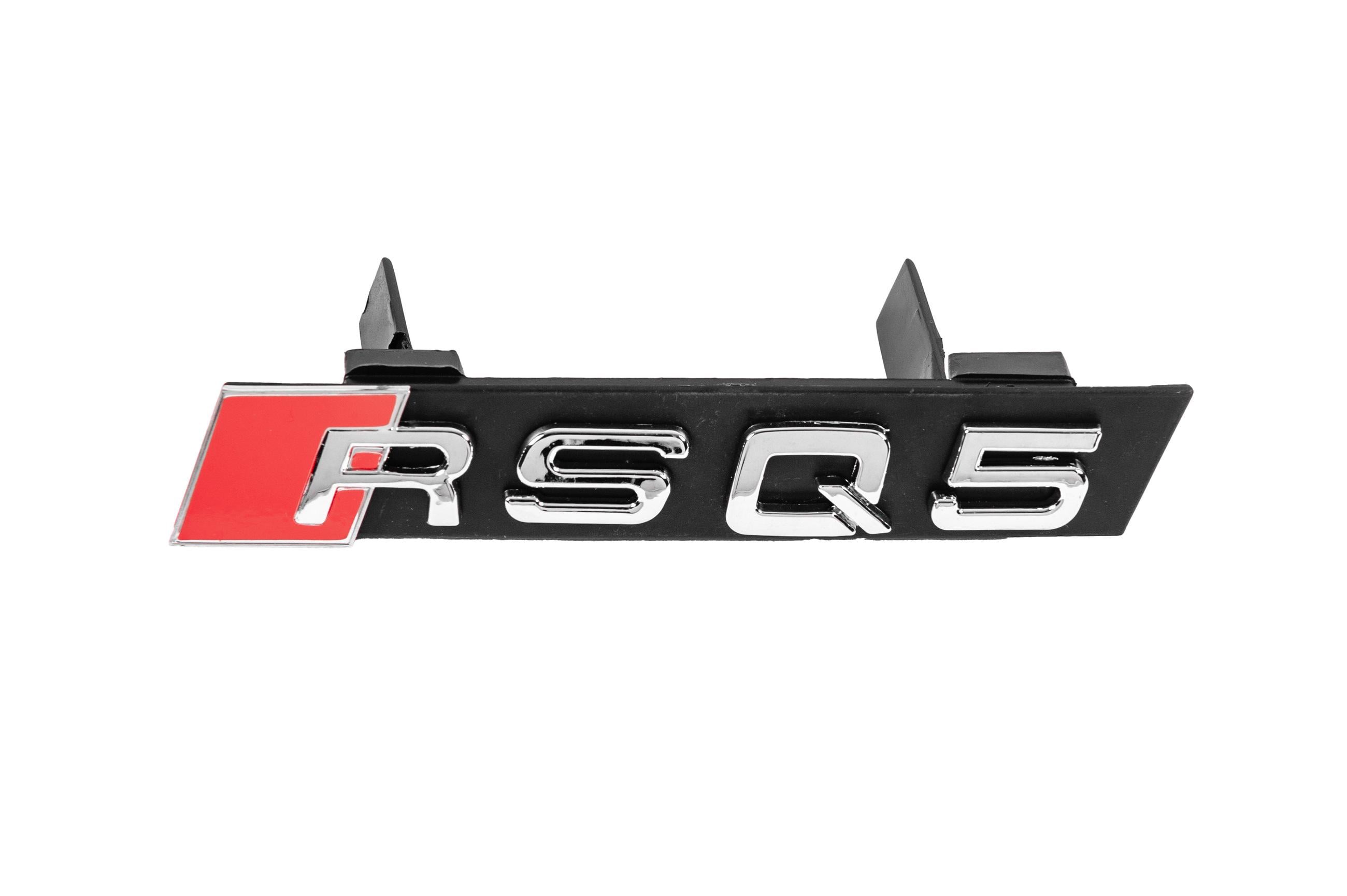 Эмблема в решетку RSQ5 GT Tuning для Audi abs-пластик Хром (188900)