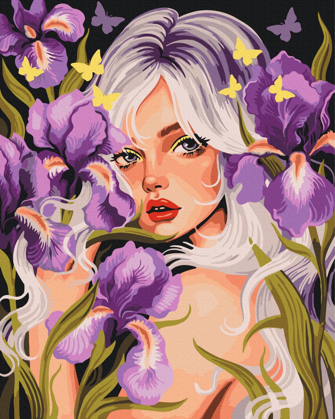 Картина по номерам Brushme Цветочная мольфарка 40x50 см (BS54320) Картина по номерам Brushme Цветочная мольфарка 40x50 см (BS54320)