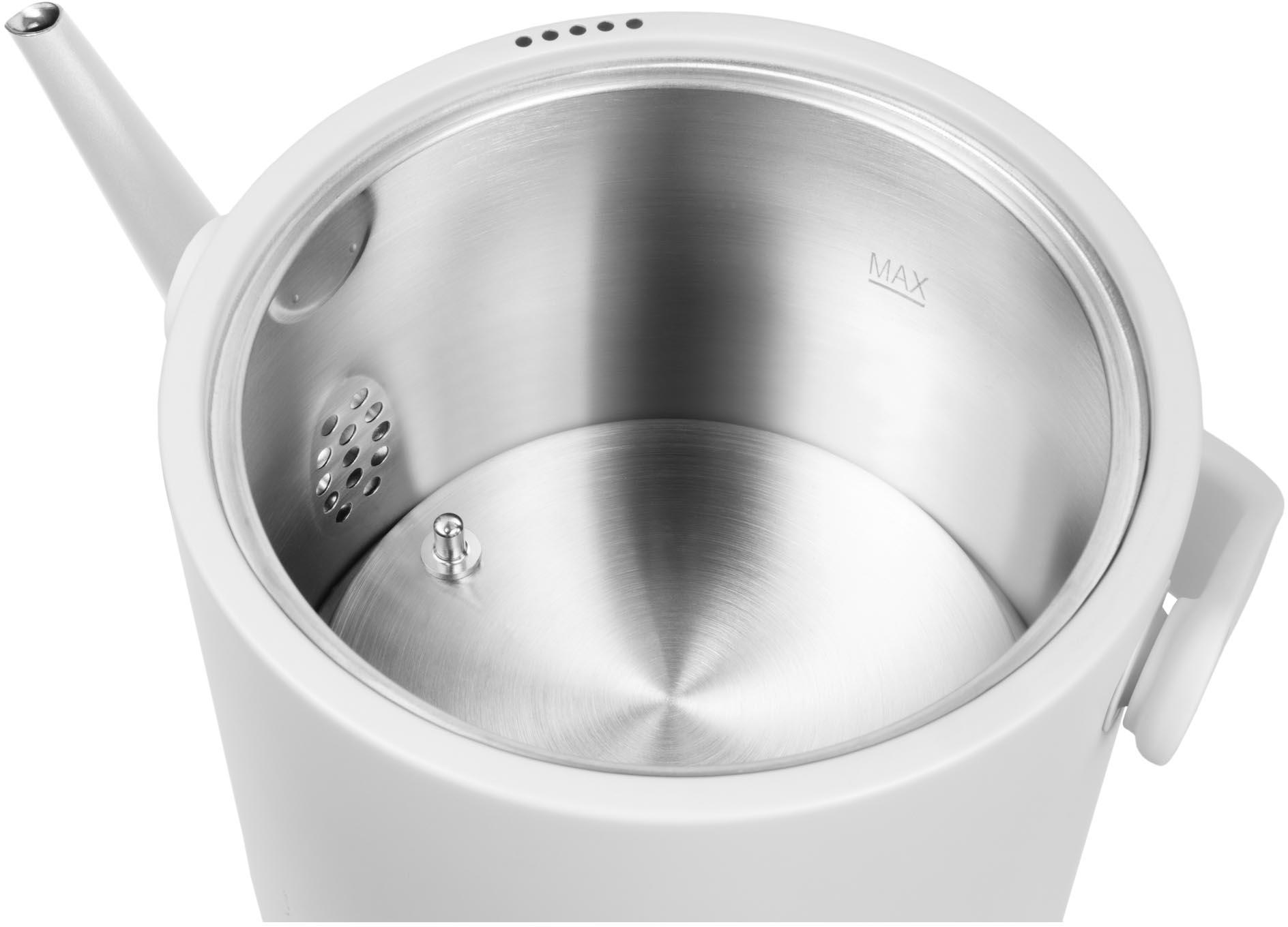 Электрочайник Catler BM500CHARLOTTA нержавейка 1200 Вт сенсорное управление 0,6 л Белый (627144) - фото 7