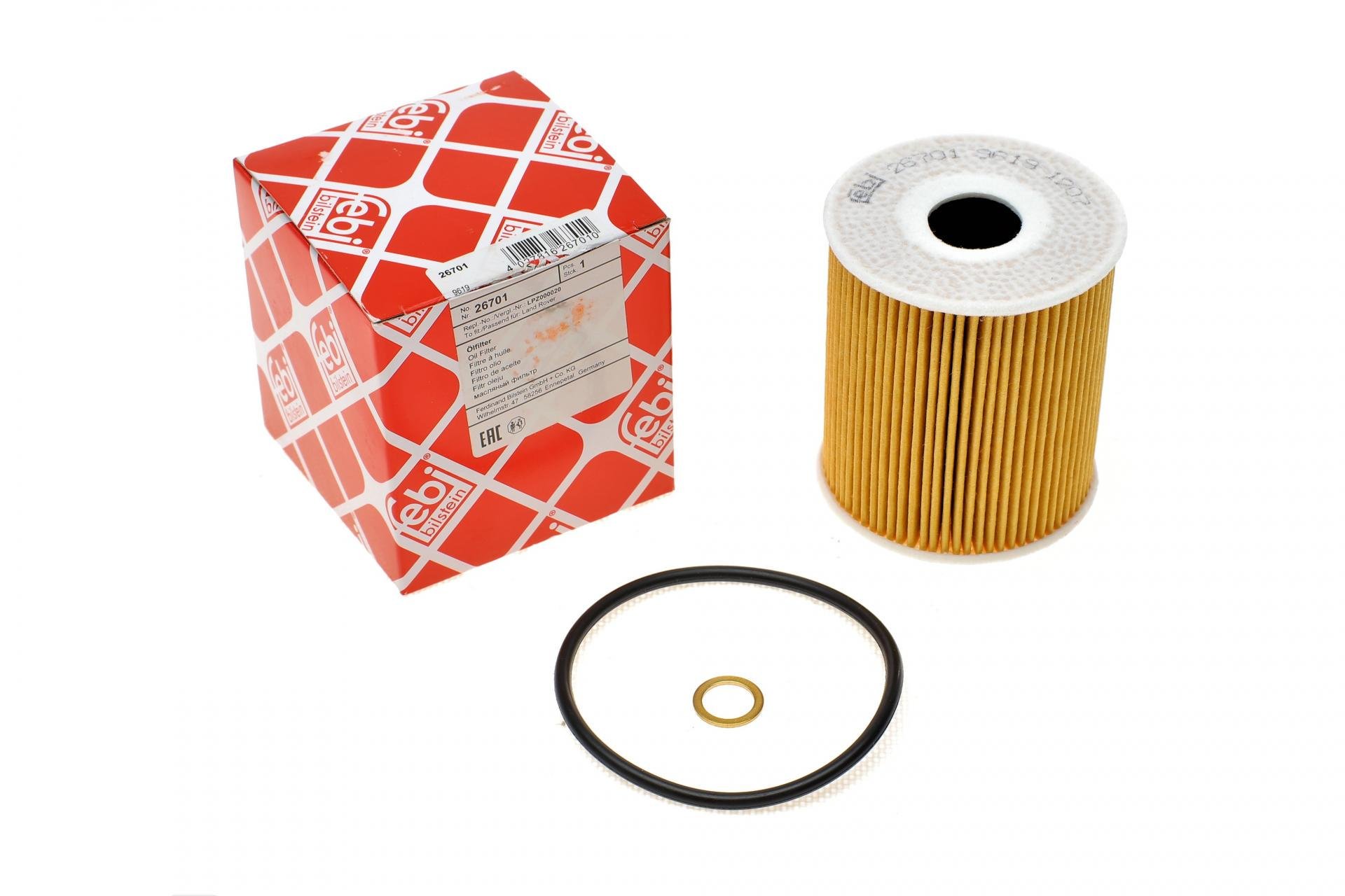 Фильтр масляный FEBI BILSTEIN для BMW 3 E46/5 E39/7 E38 94-07- (26701)