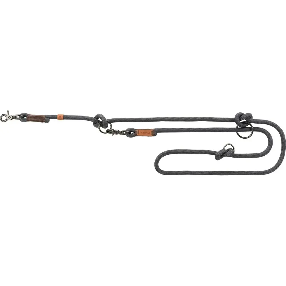 Поводок -перестежка Trixie BE NORDIC SM 2 м 8 мм Темно-серый/Коричневый Поводок -перестежка Trixie BE NORDIC SM 2 м 8 мм Темно-серый/Коричневый