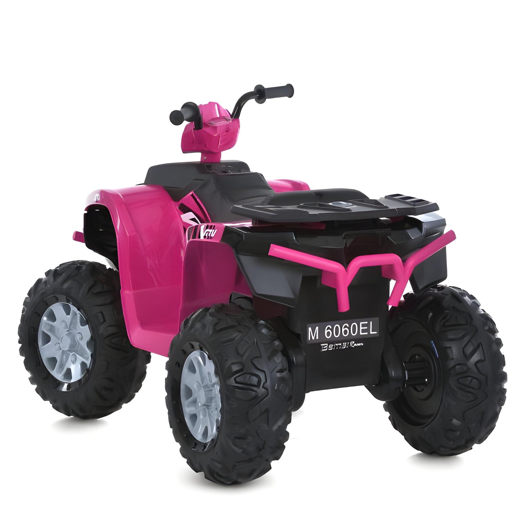 Квадроцикл Bambi M 6060EL-8 35W/USB/Bluetooth Рожевий (27761168) - фото 4 Квадроцикл Bambi M 6060EL-8 35W/USB/Bluetooth Рожевий (27761168) - фото 4