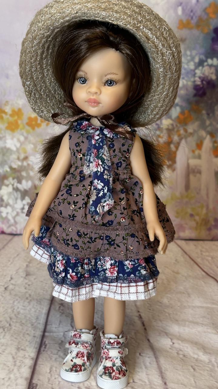 Кукла Paola Reina Цветочное лето Луиза ручная работа и лимитированная