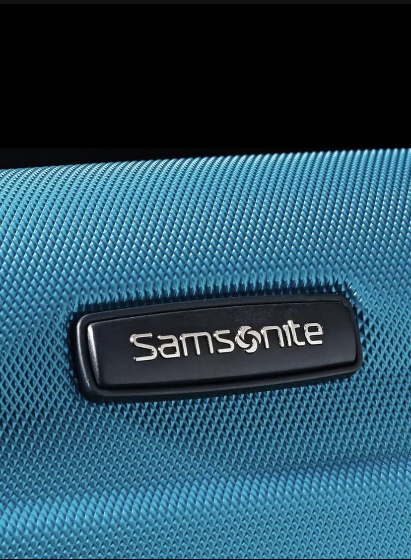 Чемодан Samsonite Omni PC Caribbean Blue 55x35x22 см Голубой (SA00020S) - фото 11