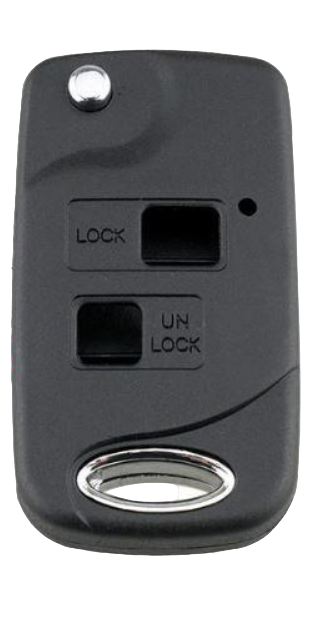 Корпус выкидного ключа TOY40 для Toyota 2 кнопки для переработки (ASL-703)