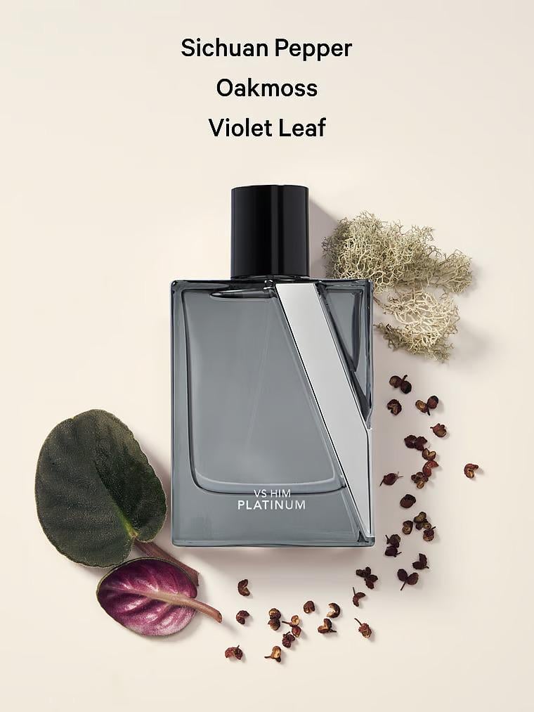 Парфуми чоловічі Victoria's Secret VS HIM Platinum Fragrance 50 мл (24645808) - фото 2