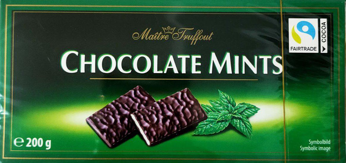 Цукерки Maitre Truffout Chocolate Mints 200 г (16888)