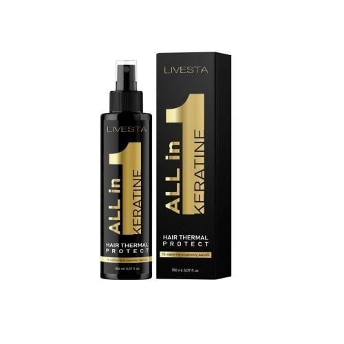 Спрей-эксперт для волос термозащитный Livesta All in One 150 мл (112102)