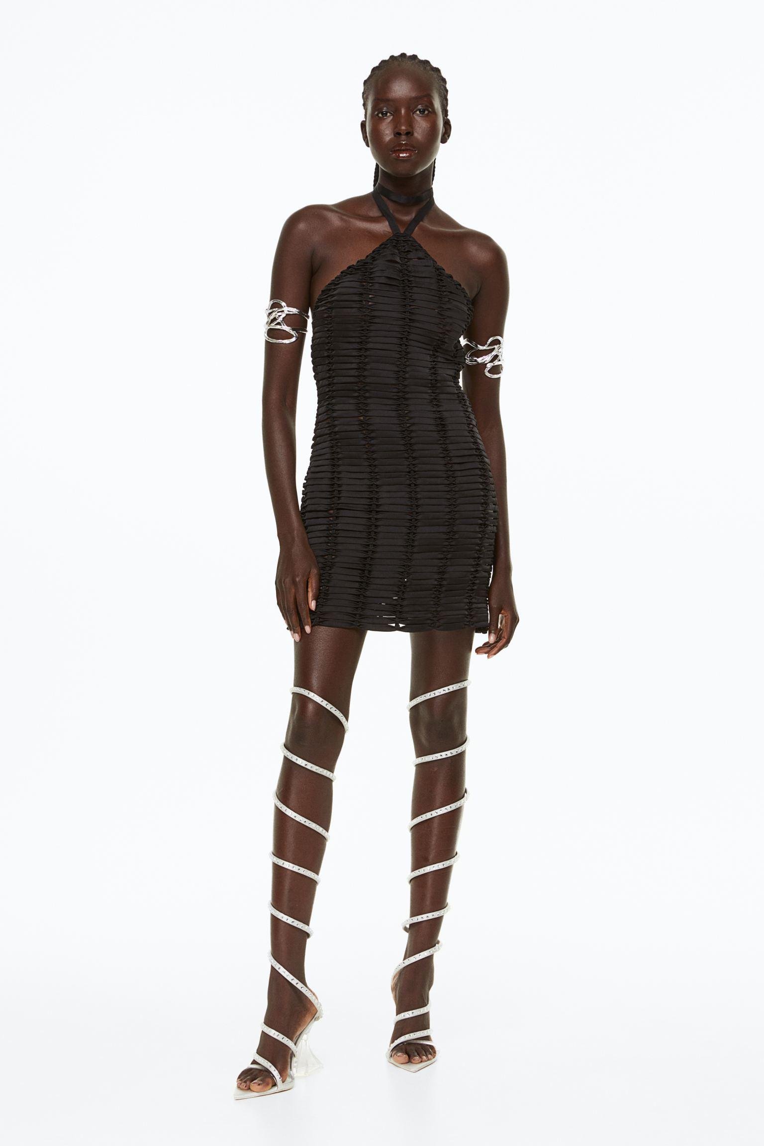 Сукня атласна S Чорний (1110303arl)