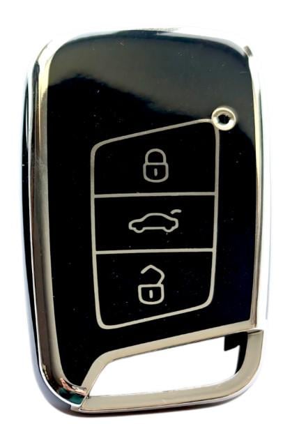 Чехол для ключа Skoda 02 глянцевый (2560371362)