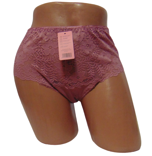 Женские трусы хлопковые Teyi 30006 4XL Пудровый (1801803927)