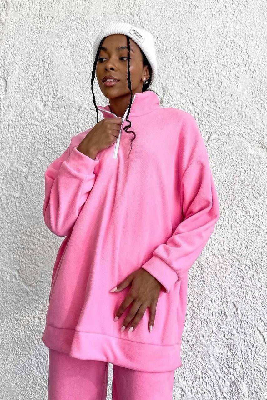 Костюм женский р. 42-46 Розовый (190729) - фото 3 Костюм женский р. 42-46 Розовый (190729) - фото 3