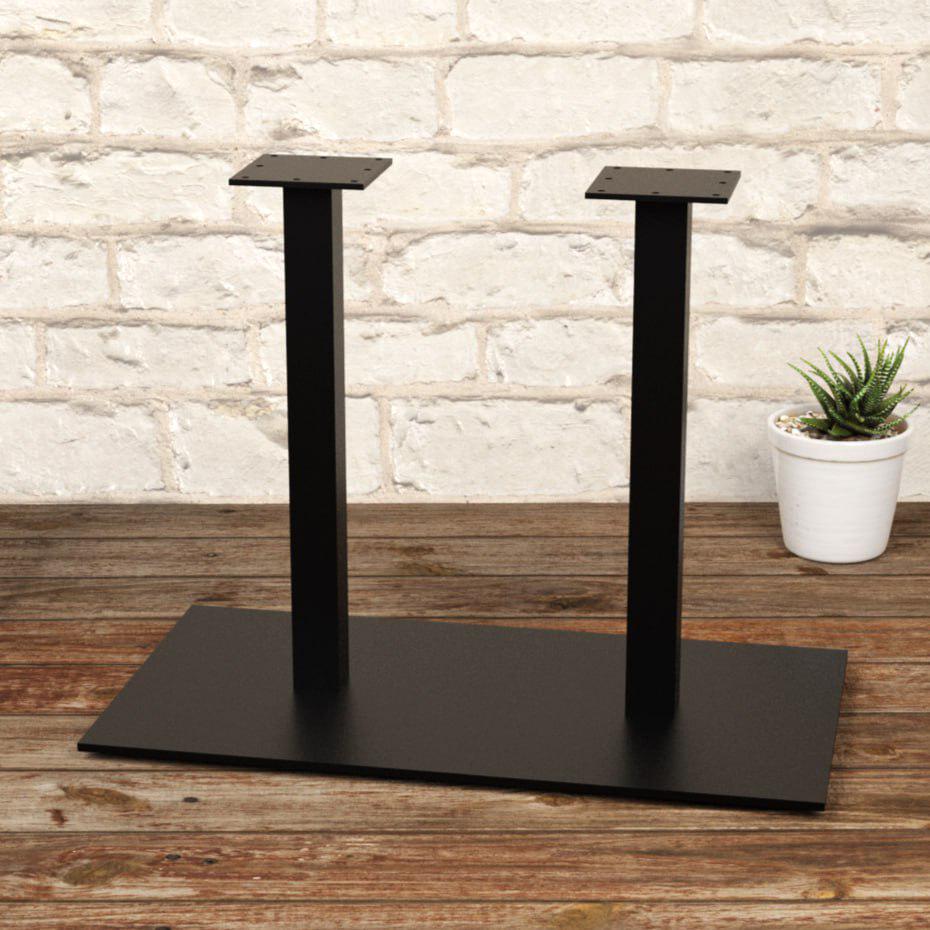 Опора для стола Юлия лайт дабл Арекс 700х400 мм Черный (19419221) Опора для стола Юлия лайт дабл Арекс 700х400 мм Черный (19419221)