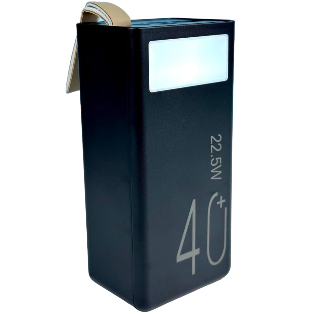 Повербанк Mustang MS-354 40000 mAh PD 22,5W быстрая зарядка + фонарь (60637)