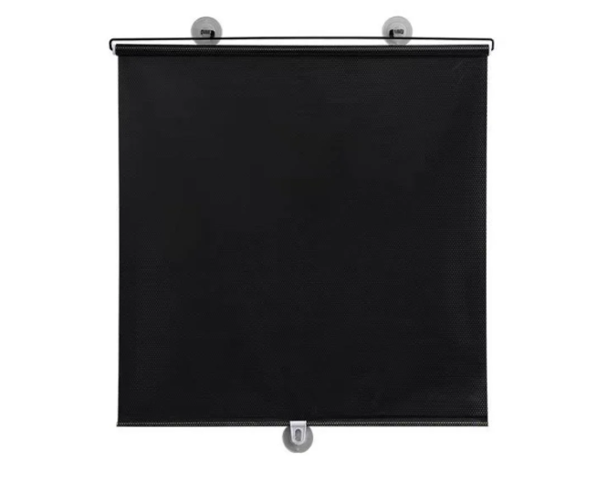 Шторка солнцезащитная Roler Curtain для окон на присосках 50х125 см Черный Шторка солнцезащитная Roler Curtain для окон на присосках 50х125 см Черный