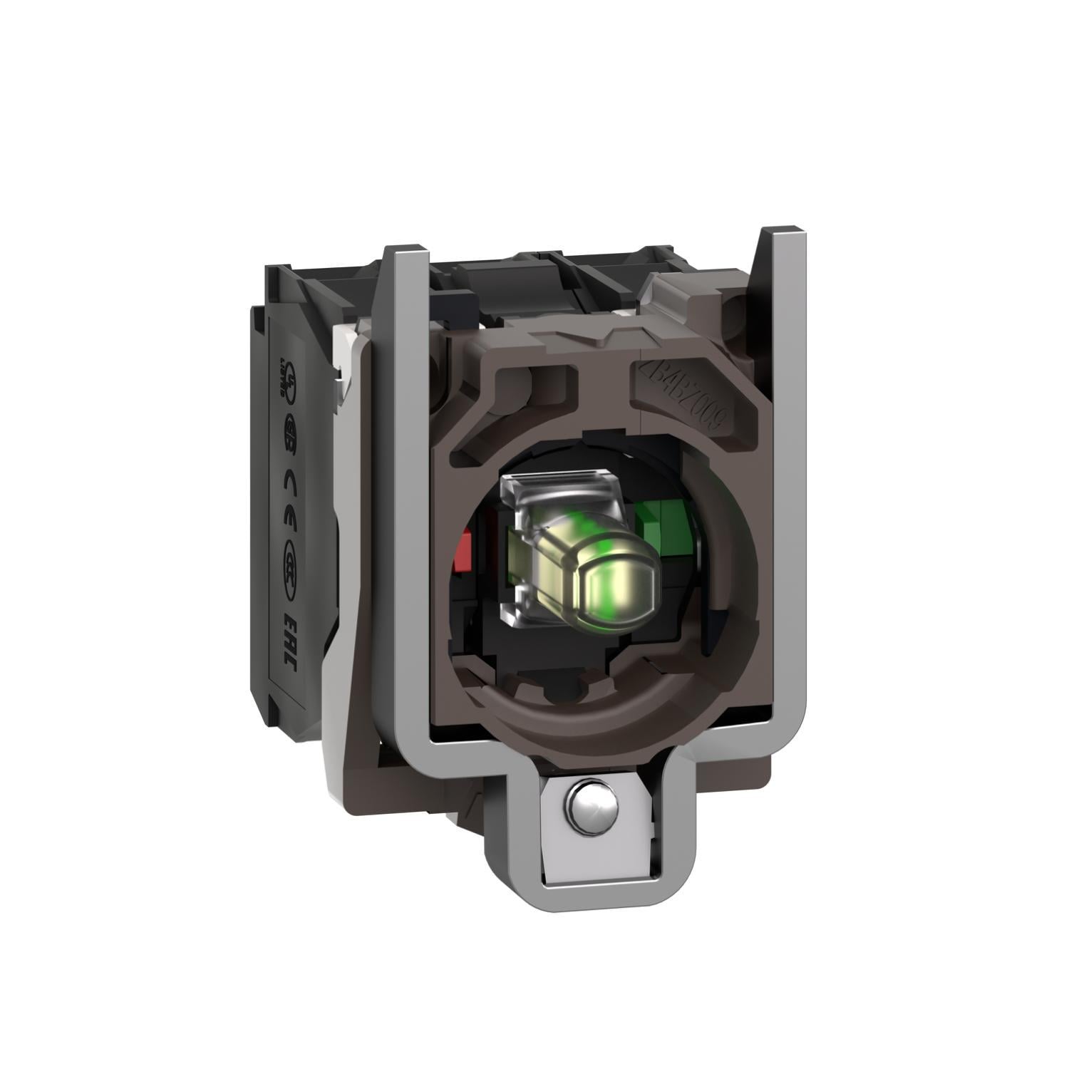 Кнопка Schneider Electric Harmony XB4 с подсветкой 1NO+1NC LED 24V Белый (ZB4BW0B15) Кнопка Schneider Electric Harmony XB4 с подсветкой 1NO+1NC LED 24V Белый (ZB4BW0B15)