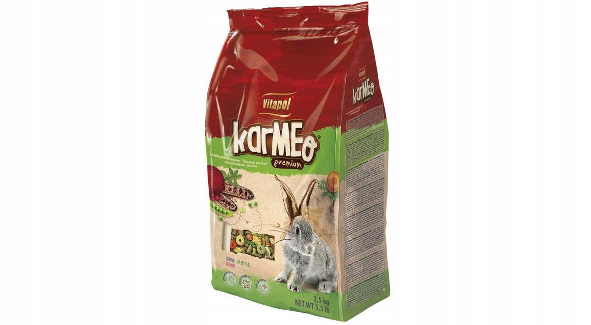 Корм Vitapol Karmeo Rabbit для декоративних кроликів 2,5 кг (012685) Корм Vitapol Karmeo Rabbit для декоративних кроликів 2,5 кг (012685)