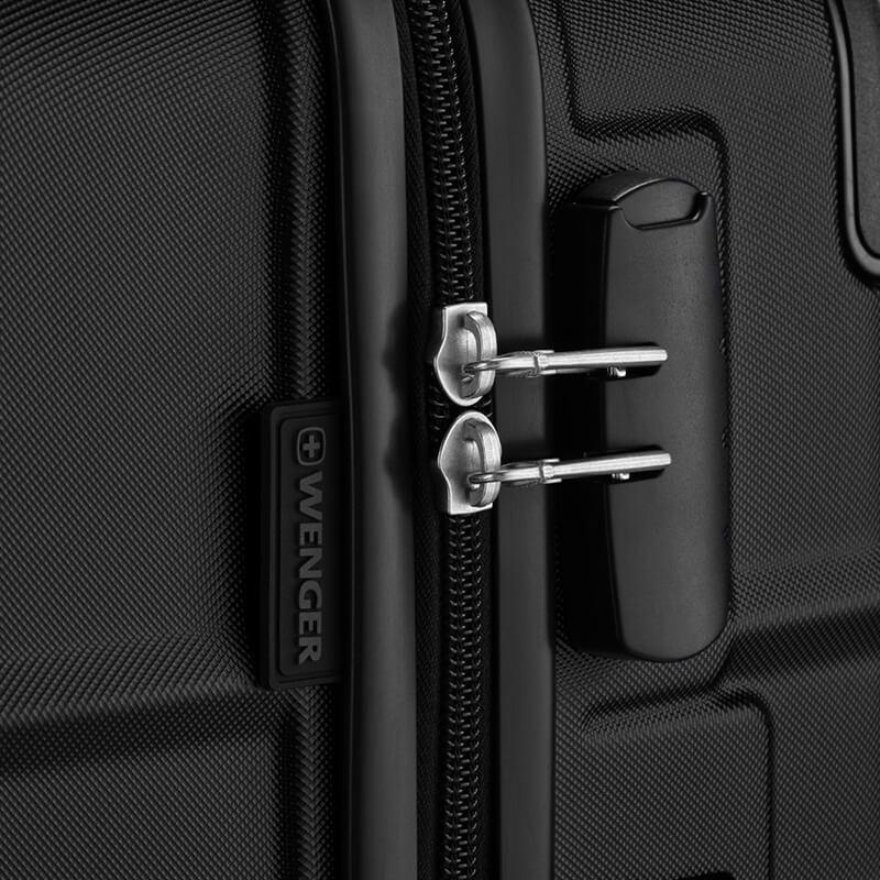 Валіза Wenger Amplar середня пластик 4 колеса 61 л Чорний (653146) - фото 9 Валіза Wenger Amplar середня пластик 4 колеса 61 л Чорний (653146) - фото 9