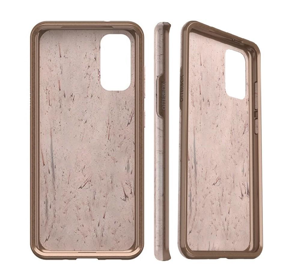 Чехол противоударный OtterBox Symmetry для Samsung Galaxy S20 Plus (6,7") Rose Gold Stone - фото 4