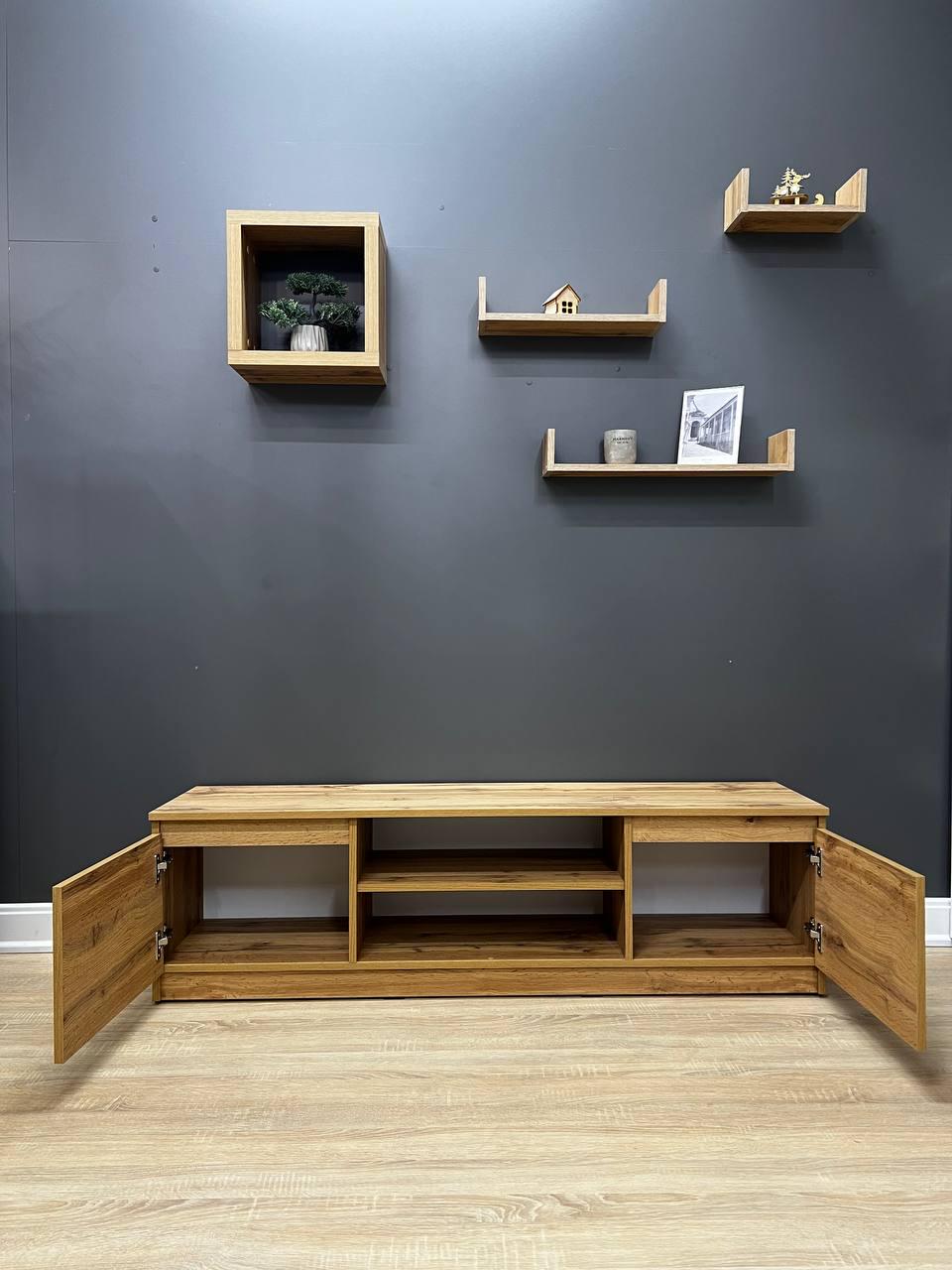 Тумба під ТВ Вега 1500x420x370 мм Білий - фото 3