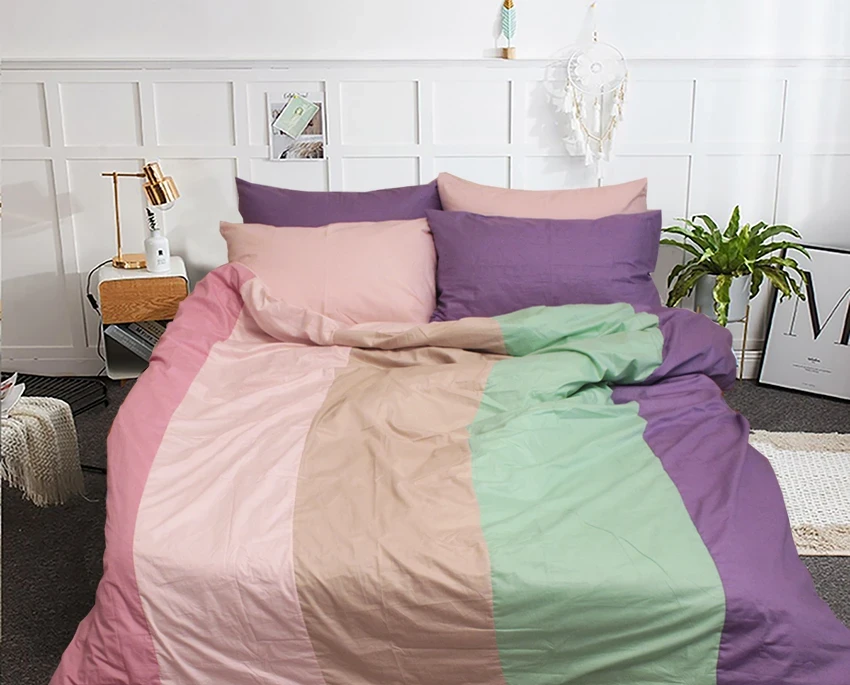 Комплект постельного белья TAG Tekstil Color mix CM-14 (968)
