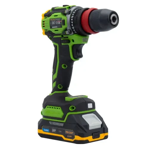 Шуруповерт акумуляторний ProCraft PA18 Pro DFR безщітковий кейс DFR патрон 1 АКБ та ЗП - фото 2