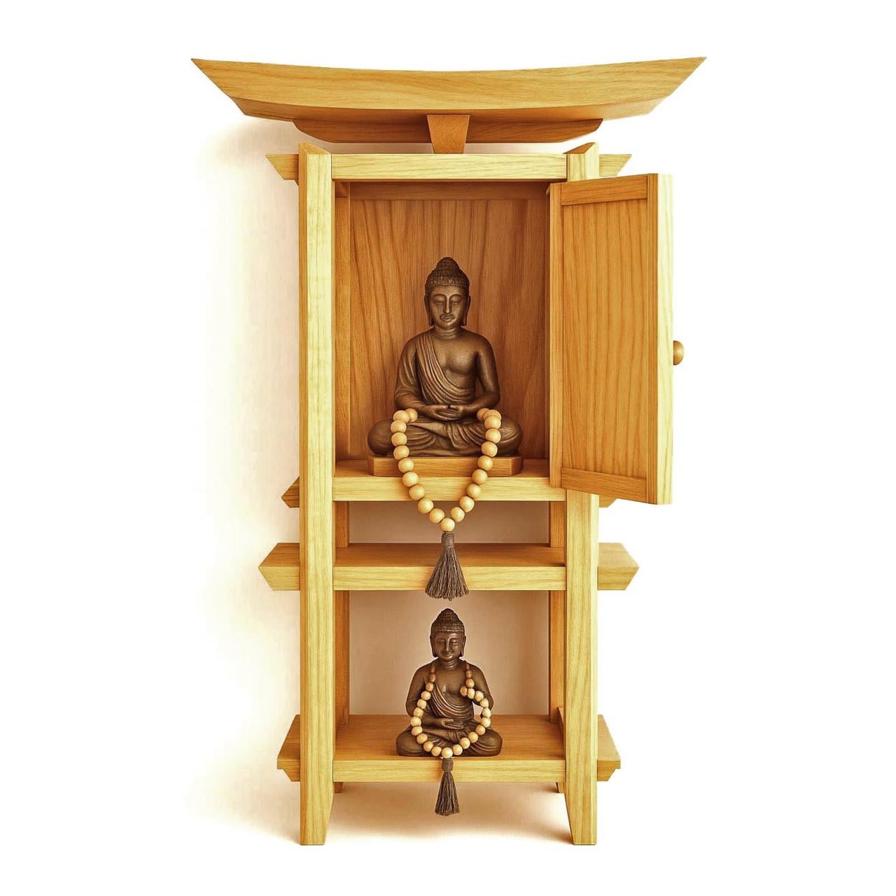 Алтарь для медитации из дерева Арунара Карри (ЛАТ-017303)