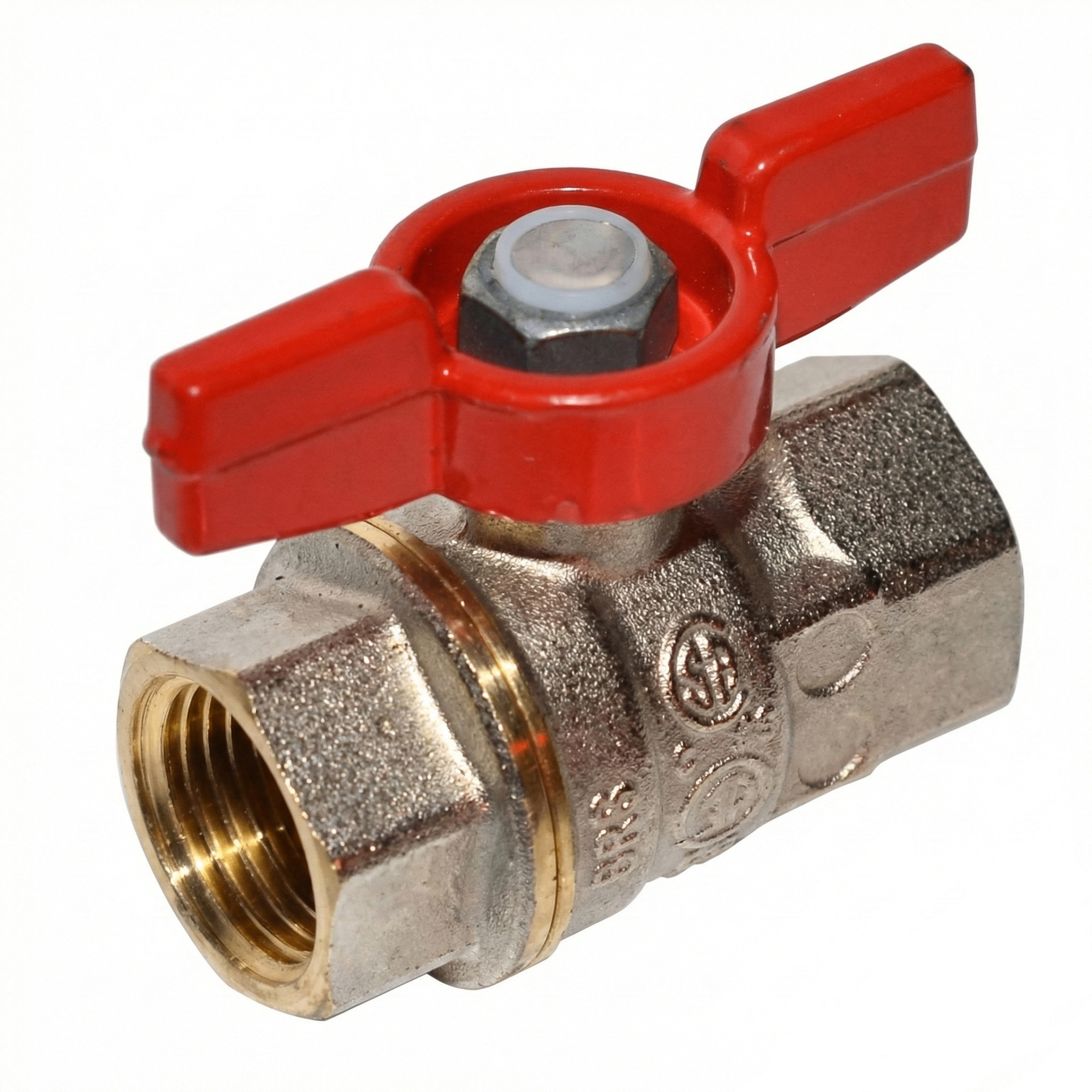 Кран кульовий Giacomini DADO 1 1/4" ВВ прямий латунь (R911X026)