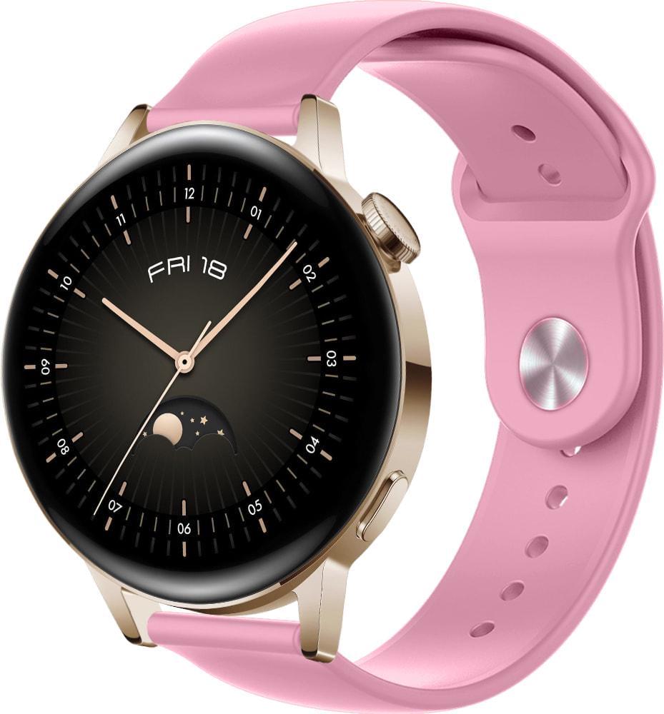 Ремешок Base для Huawei Watch GT3 42 мм Rose Red (26164-01)