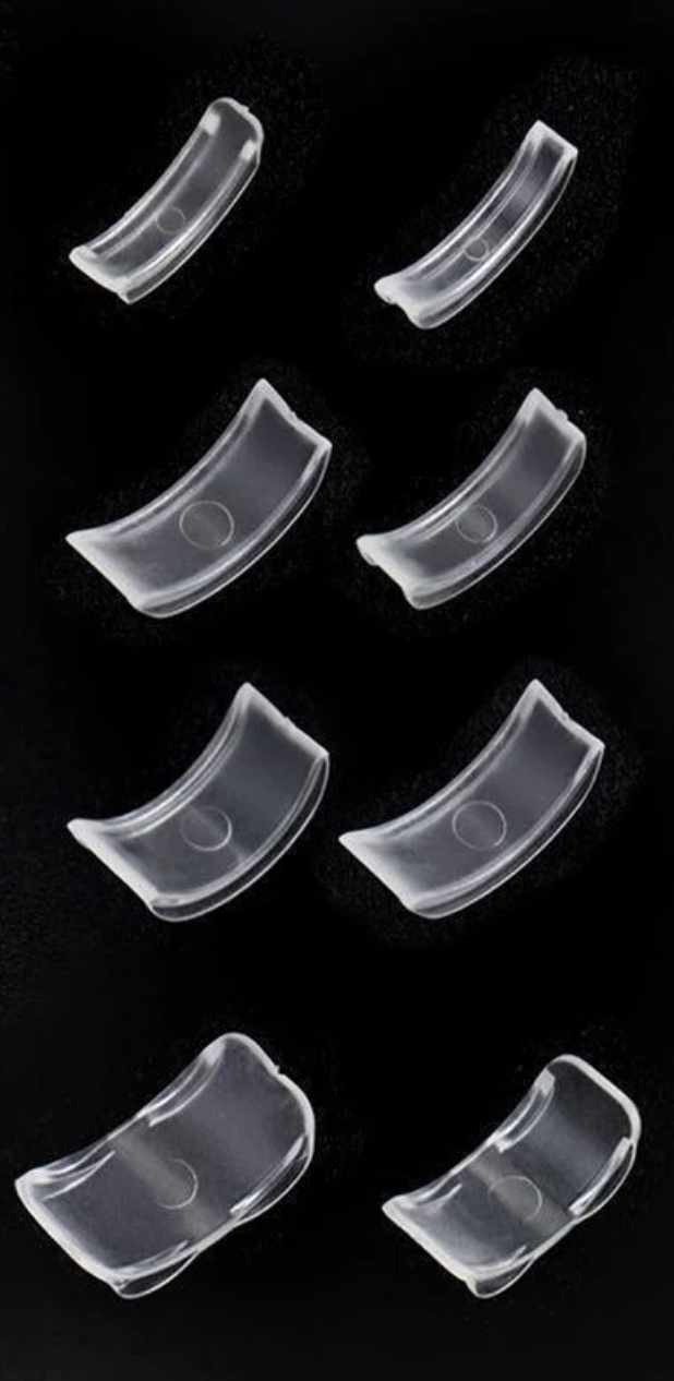 Регулятор розміру кільця прозорий 8 розмірів (40_009) - фото 9