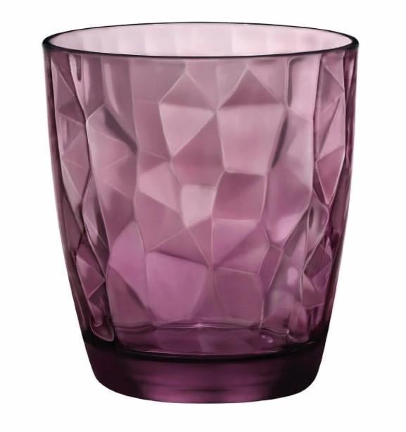 Склянка низька Bormioli Rocco Diamond скло 390 мл Purple (302258 BR)