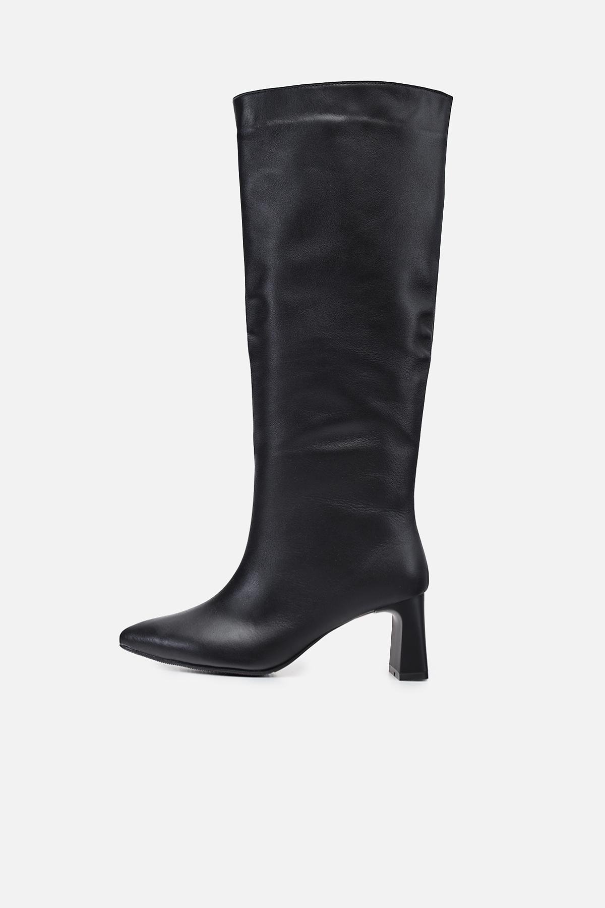 Сапоги женские цвет черный 39 ЦБ-00281481