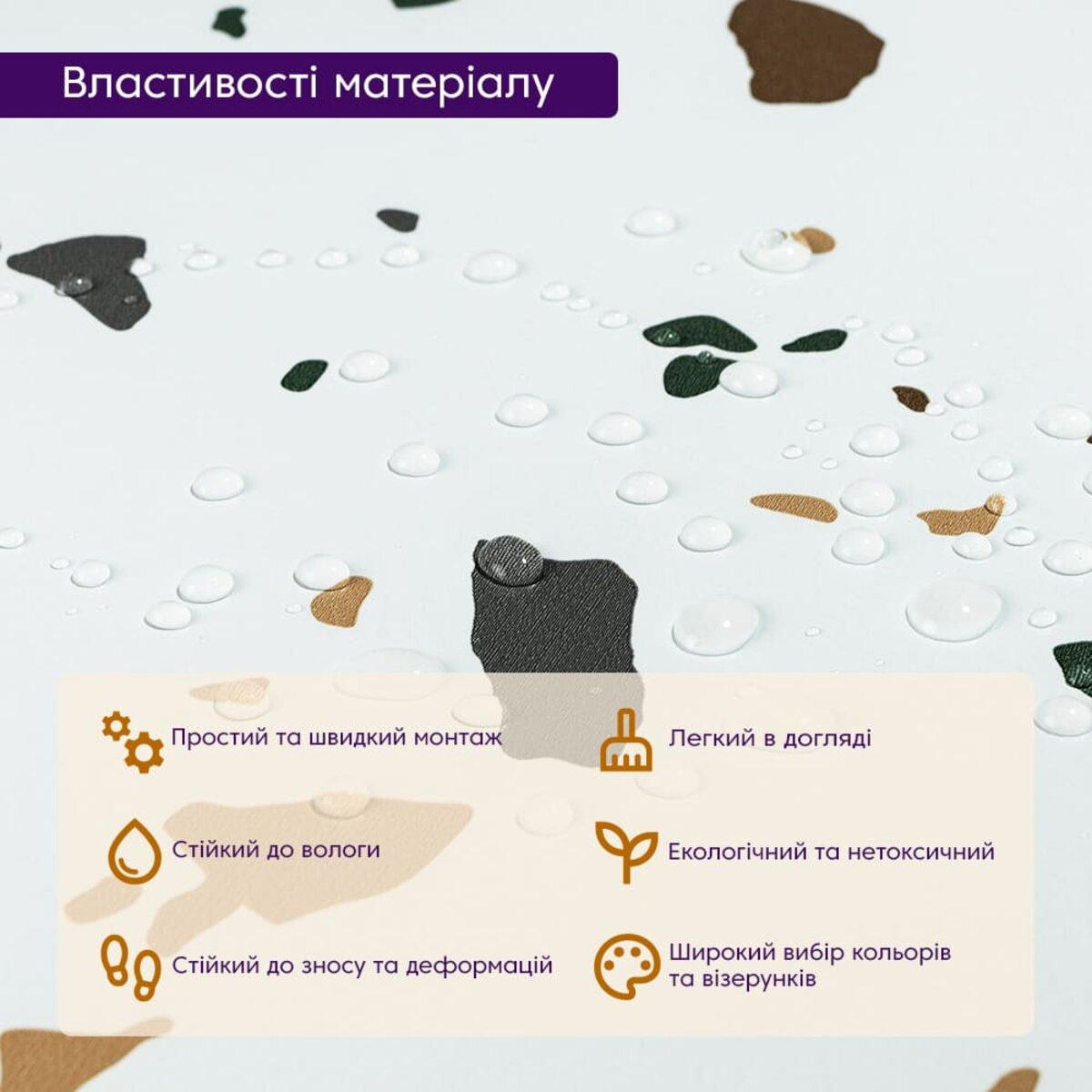 Декоративная плитка LVT самоклеющаяся 600х600х1,5 мм (SW-00001592 - фото 5