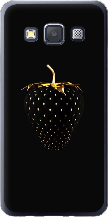 Чехол на Samsung Galaxy A3 A300H Черная клубника (3585u-72-42517)
