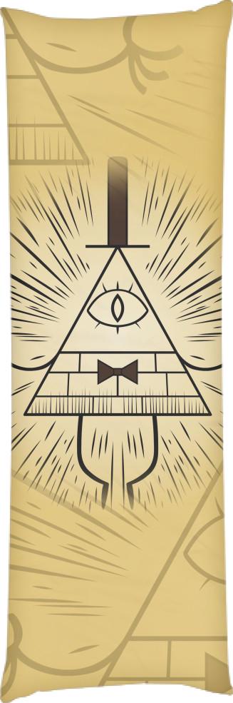 Подушка дакимакура Gravity Falls 3 40x100 см (13532037)