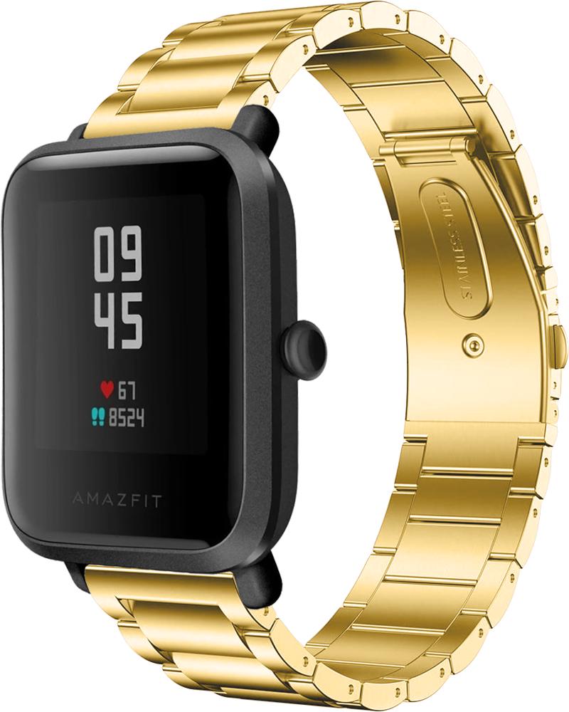 Браслет металлический Shape для Amazfit Bip Gold (25302-2A)