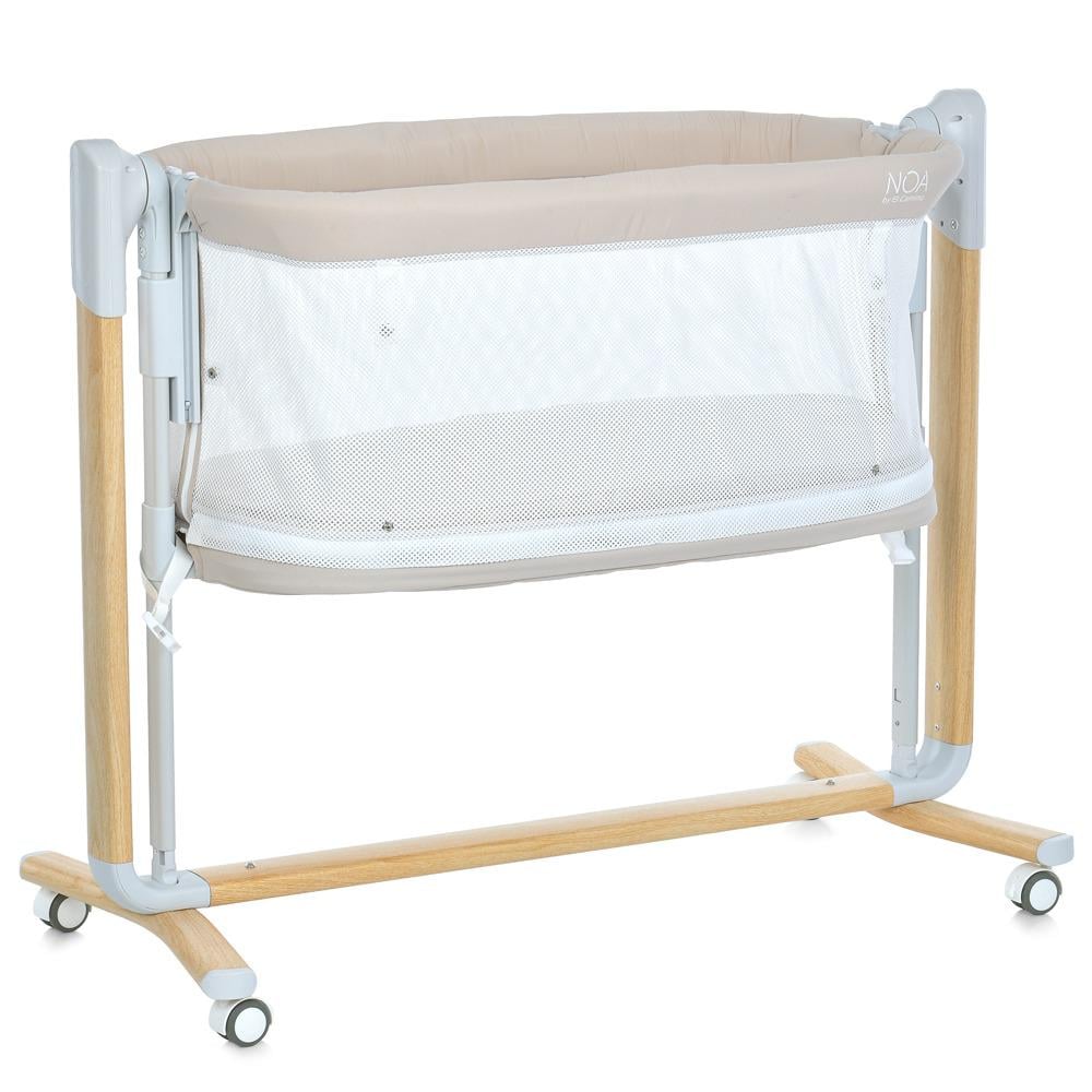 Кровать-манеж EL Camino ME 1125-G NOA с автоматическим укачиванием Beige (22494797)