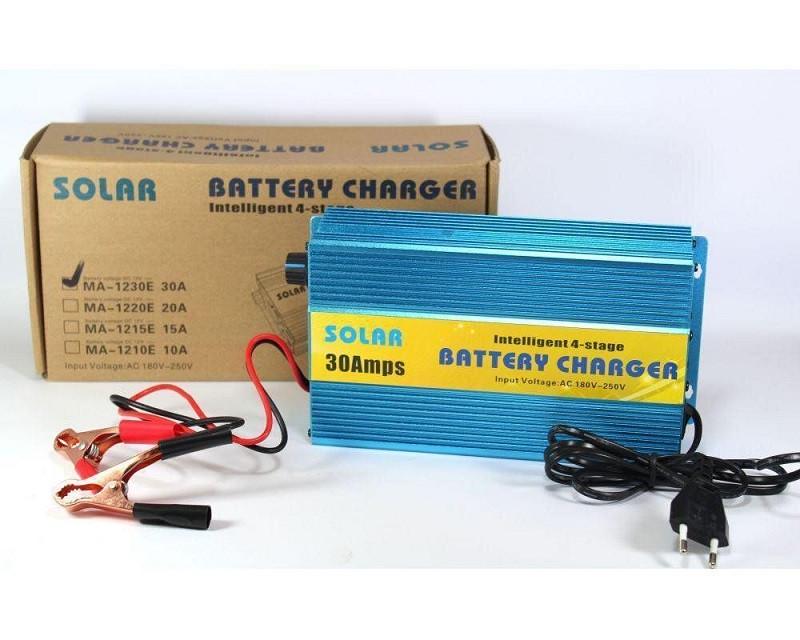 Зарядное устройство для аккумуляторов Battery Charger 30A MA-1230A 12 Вт Blue - фото 4