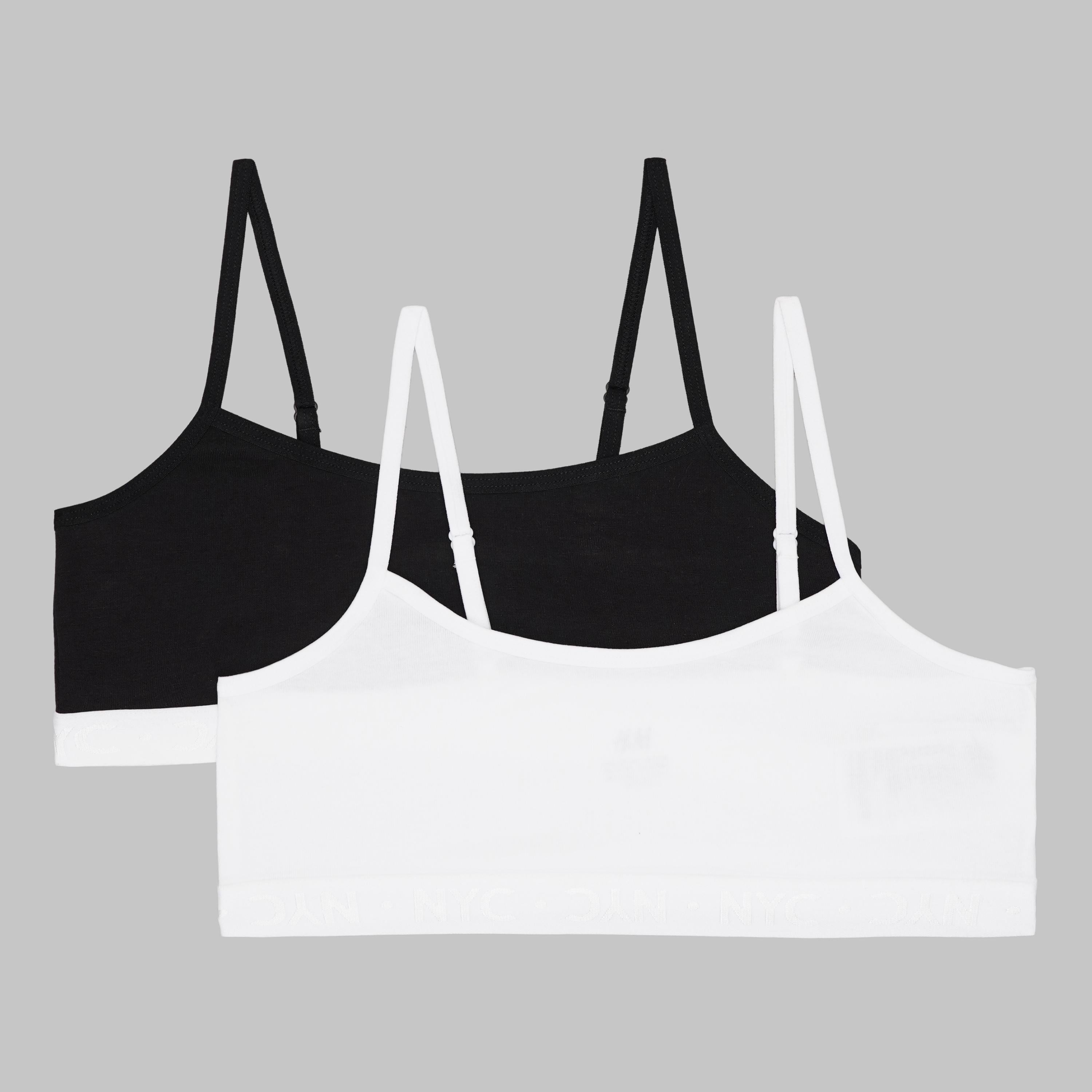 Бюстгальтер H&M 2 шт. 158-164 см Білий/Чорний (А31107019853)